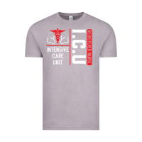 Vintage Zinc ICU Registered Nurse Medical Intensive Care Unit Vintage Tee - longCreatives