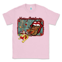 Bubblegum Pink Merry Christmas Lips Santa Classic Tee - Bettercallsaul