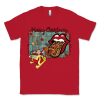 Red Merry Christmas Lips Santa Classic Tee - Bettercallsaul