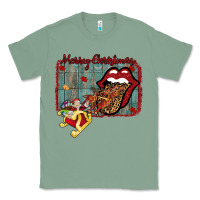 Sage Merry Christmas Lips Santa Classic Tee - Bettercallsaul