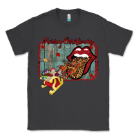 Smoke Merry Christmas Lips Santa Classic Tee - Bettercallsaul
