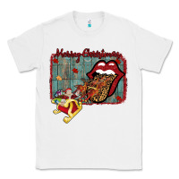 White Merry Christmas Lips Santa Classic Tee - Bettercallsaul