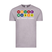 Vintage Zinc House Music All Night Long Ravers Vintage Tee - longCreatives