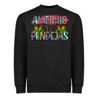 Black Allergic to pendejas mexico Heavyweight Sweatshirt - FaDigitalArtStudio