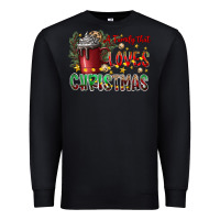 Black afamilytloveschristmas Premium Sweatshirt - CowhideDigitalArt