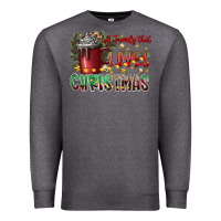 Charcoal Heather afamilytloveschristmas Premium Sweatshirt - CowhideDigitalArt