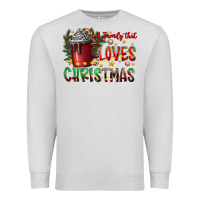Dove Grey afamilytloveschristmas Premium Sweatshirt - CowhideDigitalArt