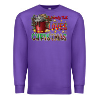 Purple afamilytloveschristmas Premium Sweatshirt - CowhideDigitalArt