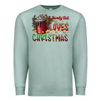 Seafoam afamilytloveschristmas Premium Sweatshirt - CowhideDigitalArt