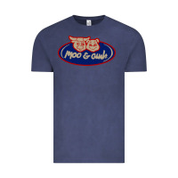 Vintage Denim Moo and Oink Chicago Vintage Tee - longCreatives