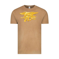 Vintage Camel Navy Seals badge Vintage Tee - longCreatives