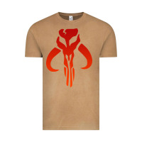Vintage Camel Mando Mythosaur Skull Sticker Vintage Tee - longCreatives
