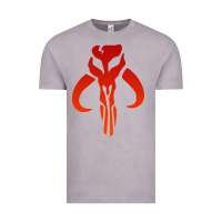 Vintage Zinc Mando Mythosaur Skull Sticker Vintage Tee - longCreatives