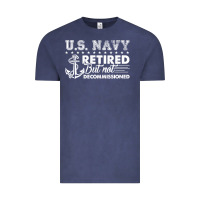 Vintage Denim US Navy Retired Shirt Vintage Tee - longCreatives
