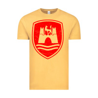 Vintage Mustard Wolfsburg Classic Volkswageen Vintage Tee - longCreatives