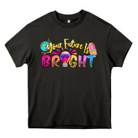 Asphalt your future is bright Heavy Core Tee - NancyCooperArtShop