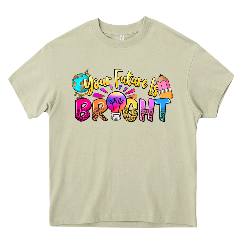 Your Future Is Bright Heavy Core Tee by NancyCooperArtShop | Teevron