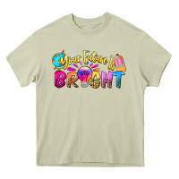 Mossy your future is bright Heavy Core Tee - NancyCooperArtShop
