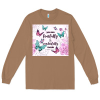 Toasted Coconut you are fearfully and wonderfully made Long Sleeve Tee - TumblerDesignByShophia