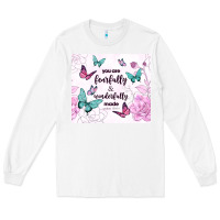 White you are fearfully and wonderfully made Long Sleeve Tee - TumblerDesignByShophia