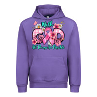 Tulip with god all things are possible Urban Hoodie - BarkalooDesign