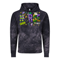 Cloud Black Mardi Gras Nurse Vintage Hoodie - NancyCooperArtShop