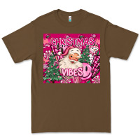 Cacao pink christmas vibes Premium Tee - MaliasSmallBusiness