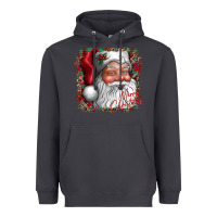 Smoke merry Christmas santa Heavyweight Hoodie - CowhideDigitalArt