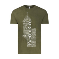Vintage Olive Puerto Rico El Moro Prideful Puerto Rican Cities and Towns Vintage Tee - longCreatives