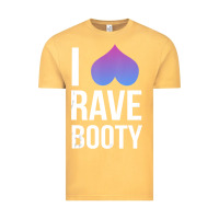 Vintage Mustard I Love Rave Booty I Heart Rave Tops Vintage Tee - longCreatives