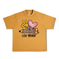 Peanut Butter peace love 5th grade Urban Heavy Tee - JahusDesignShop