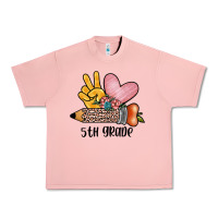 Salmon peace love 5th grade Urban Heavy Tee - JahusDesignShop