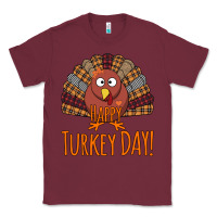 Burgundy Happy Turkey Day - Thanksgiving Party Classic Tee - Bettercallsaul