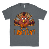Charcoal Heather Happy Turkey Day - Thanksgiving Party Classic Tee - Bettercallsaul