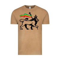 Vintage Camel Rasta Lion of Judah Rastafarian Reggae Lion and Christian Vintage Tee - longCreatives
