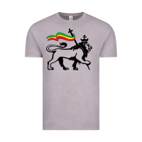 Vintage Zinc Rasta Lion of Judah Rastafarian Reggae Lion and Christian Vintage Tee - longCreatives