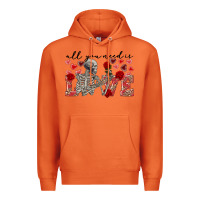 Carrot skeleton all you need is love Premium Hoodie - FaDigitalArtStudio