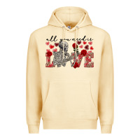 Pina Colada skeleton all you need is love Premium Hoodie - FaDigitalArtStudio