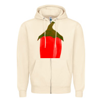 Sandshell Chilli Pepper Fa Element Zipper Hoodie - FaDigitalArtStudio