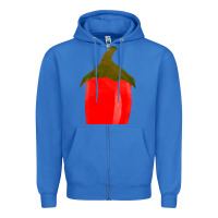 True Royal Chilli Pepper Fa Element Zipper Hoodie - FaDigitalArtStudio