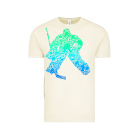 Vintage Arctic Ice Hockey Goalie Hockey Player Youth Men Kids Boys Vintage Tee - longCreatives