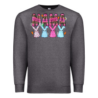 Charcoal Heather Easter Day Mamaa Premium Sweatshirt - CowhideDigitalArt