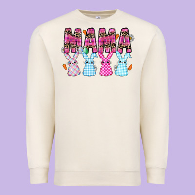 Easter Day Mamaa Premium Sweatshirt Designed By Cowhidedigitalart