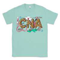 Seafoam Western Certified Nursing Assistant Classic Tee - LillyAllenDesigns