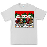 Dove Grey jesus the reason for the season Premium Tee - MaliasSmallBusiness