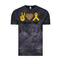 Cloud Black Peace Love Cure Vintage Tee - Bettercallsaul