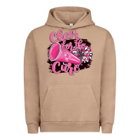 Pigment Burro Cheer For The Cure Urban Hoodie - BarkalooDesign