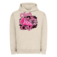 Pigment French Oak Cheer For The Cure Urban Hoodie - BarkalooDesign