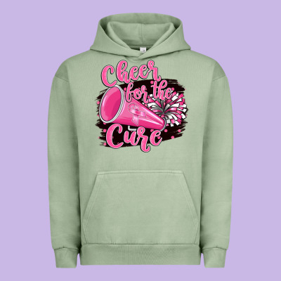 Cheer For The Cure Urban Hoodie Designed By Barkaloodesign
