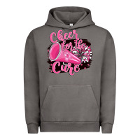 Pigment Tornado Cheer For The Cure Urban Hoodie - BarkalooDesign
